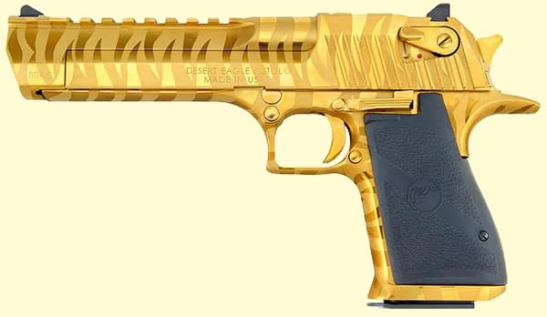 desert eagle 50 ae gold tiger