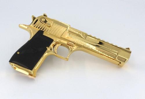golden desert eagle